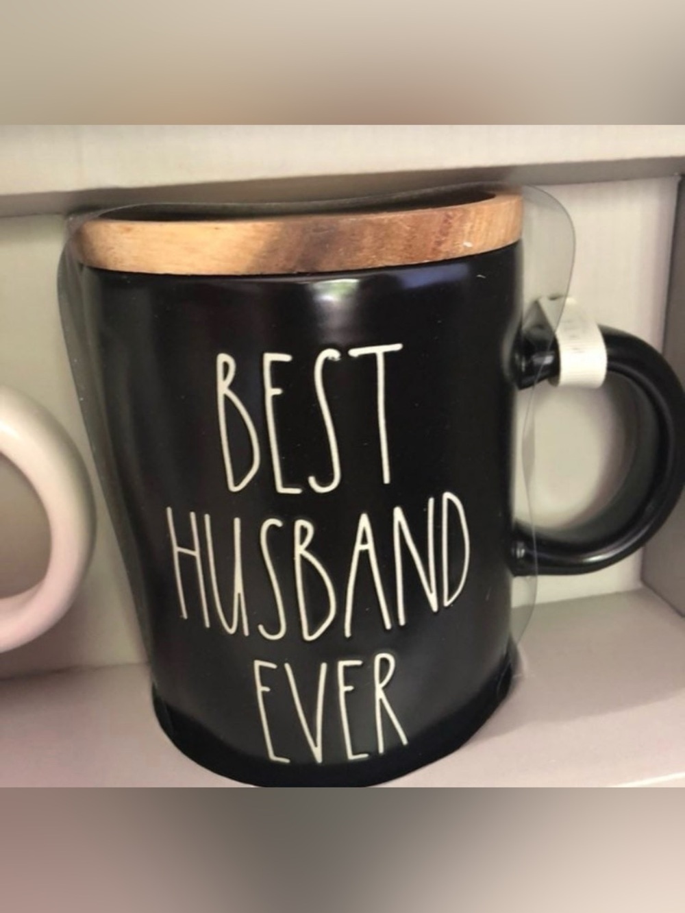 NIB Rae Dunn “Best Wife Ever” & “Best Husband Ever” Mug Set | Newlywed Gift - Picture 7 of 8